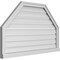 Ekena Millwork Octagonal Top Surface Mount PVC Gable Vent w/ 2"W x 2"P Brickmould Sill Frame, 42"W x 26"H GVPOT42X2603SF - alternate 3